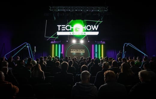 Tech Show London crowd shot